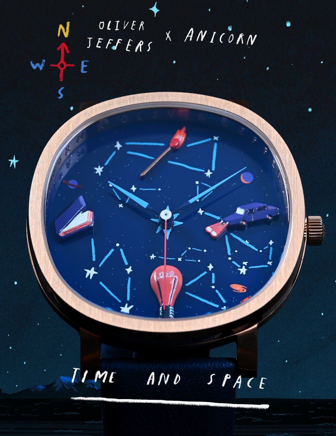 Oliver Jeffers × ANICORN: Time and Space