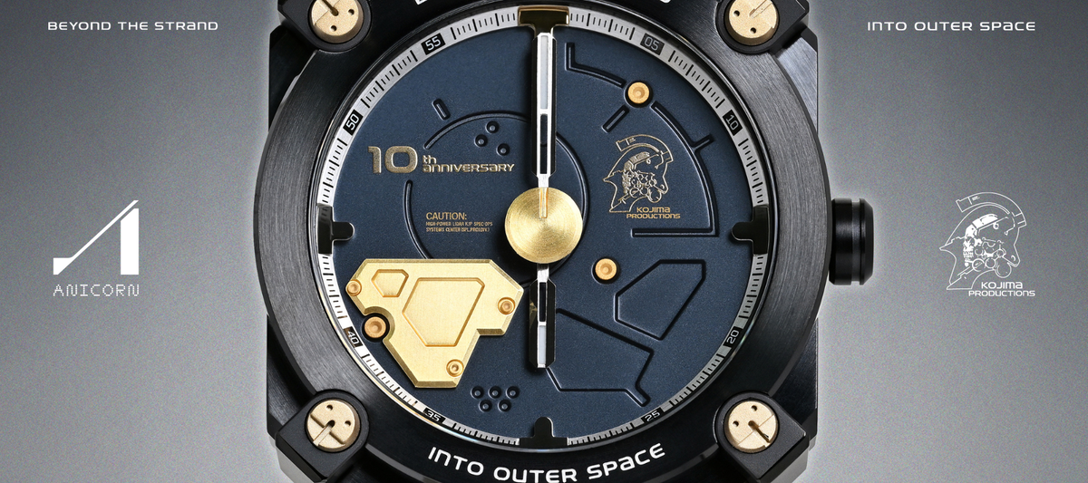 LUDENS X by KOJIMA PRODUCTIONS × ANICORN: An EVA Creative Suit on the Wrist