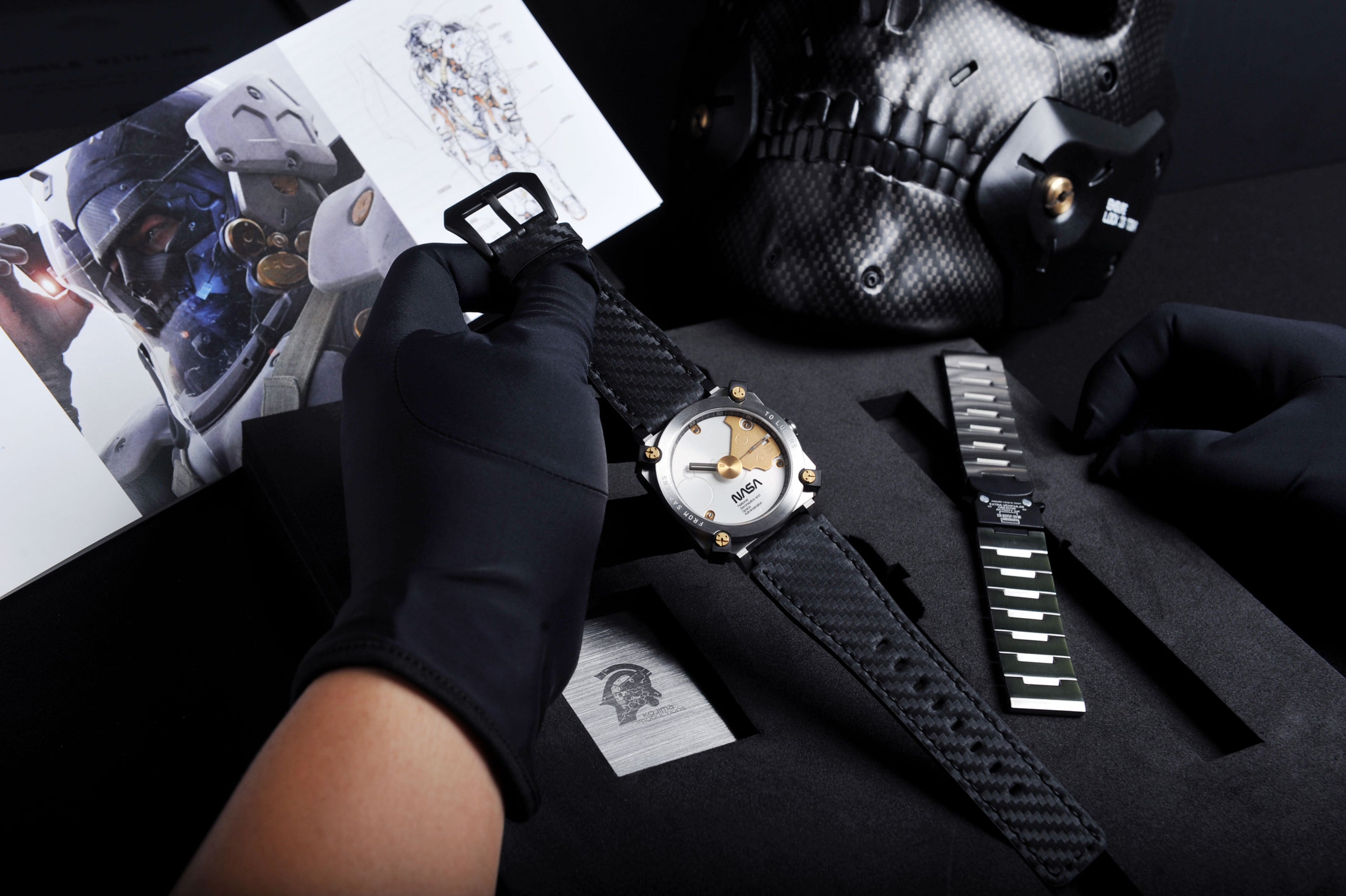 SPACE LUDENS by KOJIMA PRODUCTIONS × NASA × ANICORN WATCHES