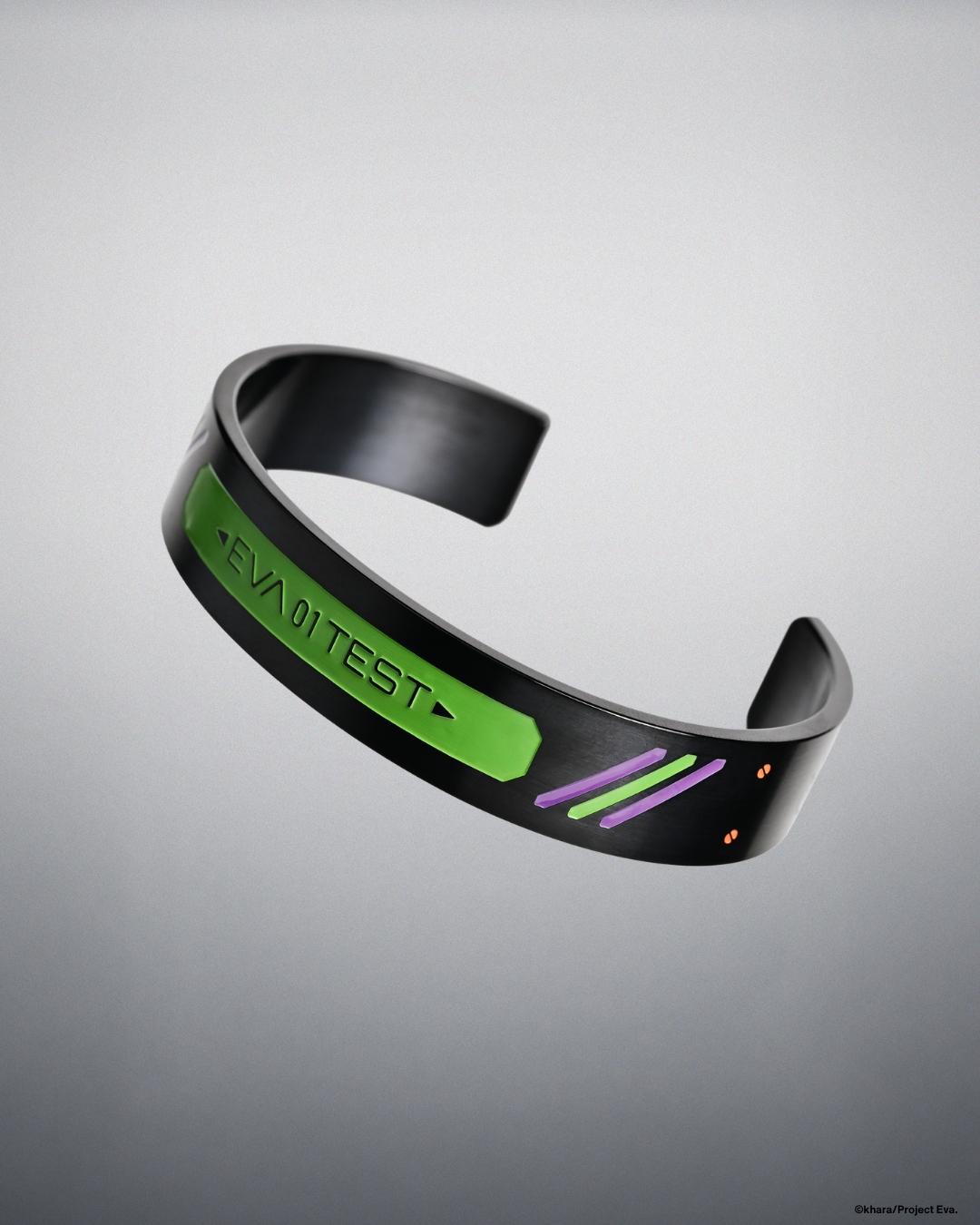 ANICORN x EVANGELION - THE NGE COLLECTION - The EVA-01 Cuff Bracelet