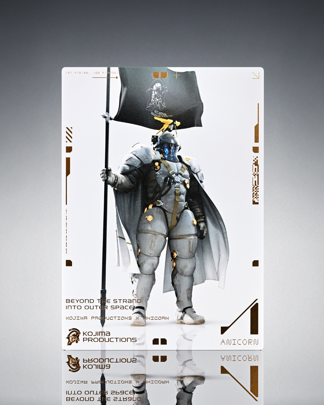 KOJIMA PRODUCTIONS x ANICORN - LUDENS Metal Print – Anicorn