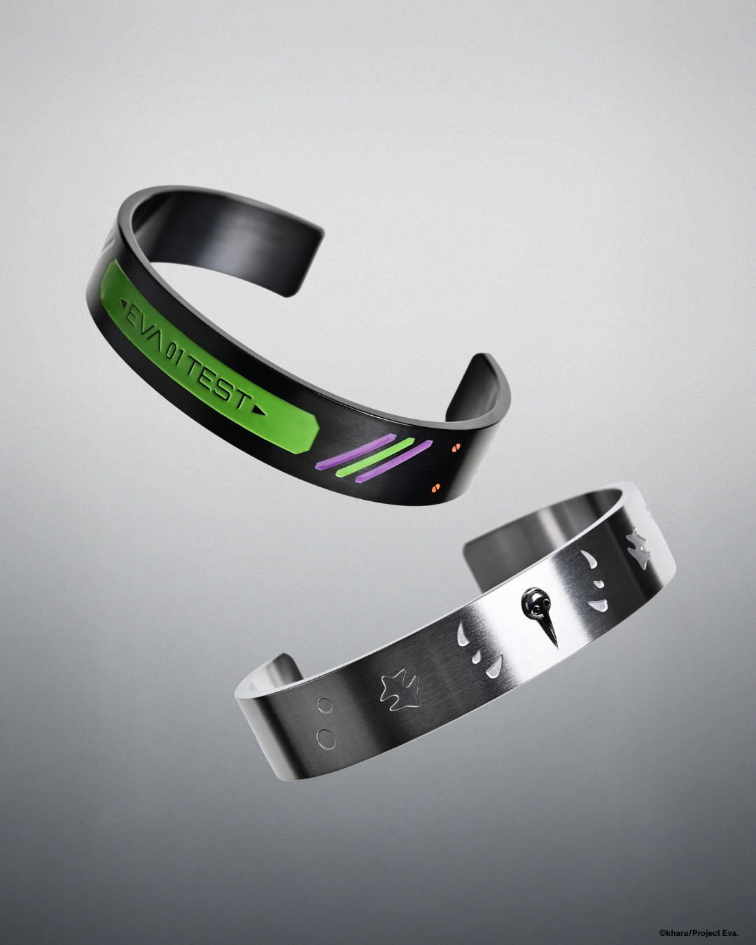 ANICORN x EVANGELION - THE NGE COLLECTION - The 3rd Angel Cuff Bracelet