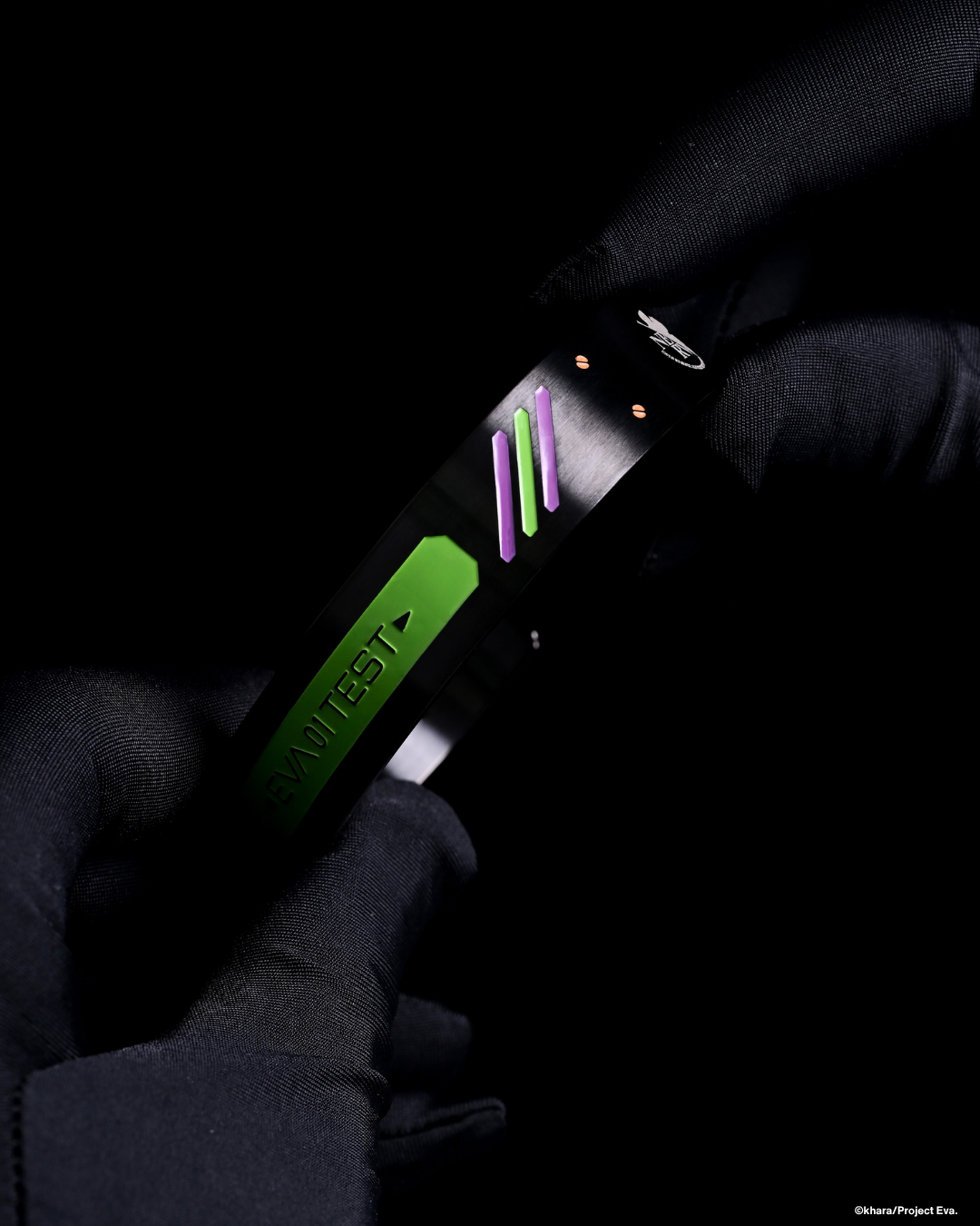 ANICORN x EVANGELION - THE NGE COLLECTION - The EVA-01 Cuff Bracelet