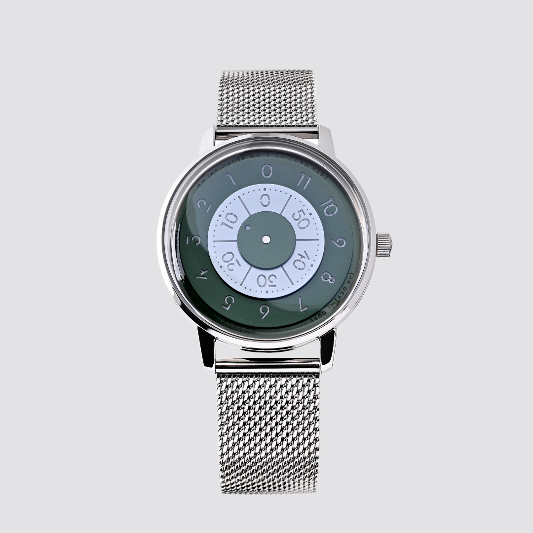 ANICORN Series K452 Space Automatic Watches - Eden — Phthalo Green