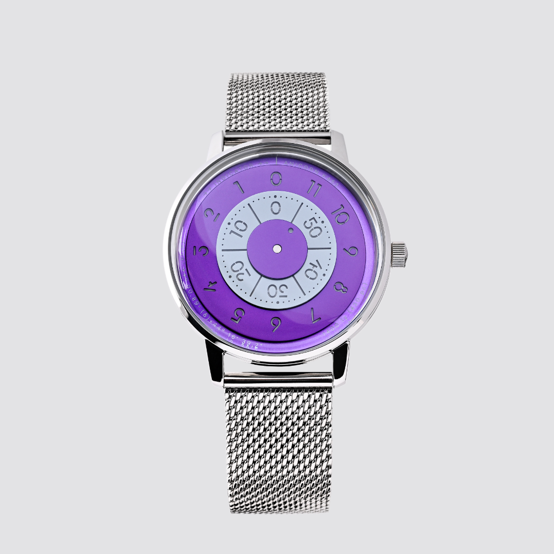 ANICORN Series K452 Space Automatic Watches - Umbra — Phthalo Purple