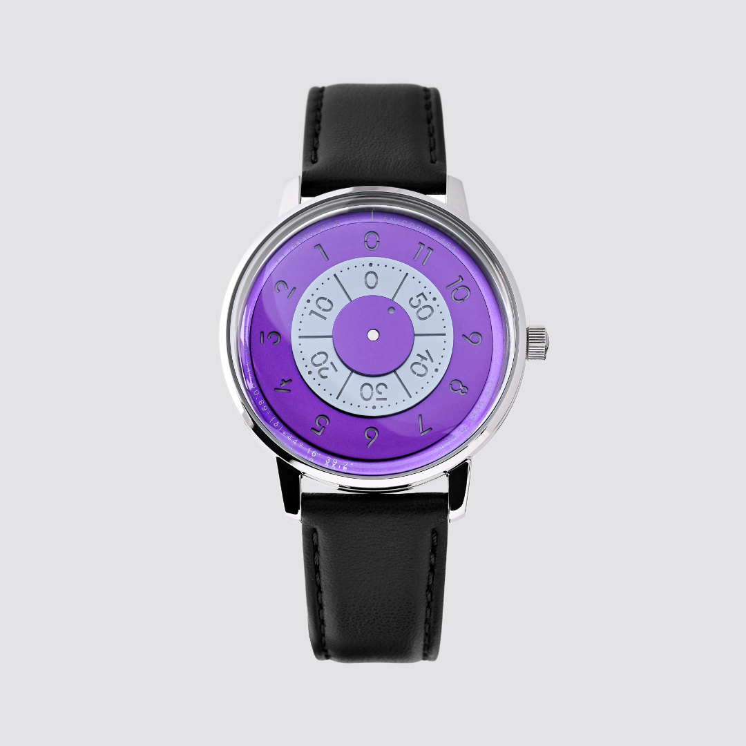 ANICORN Series K452 Space Automatic Watches - Umbra — Phthalo Purple