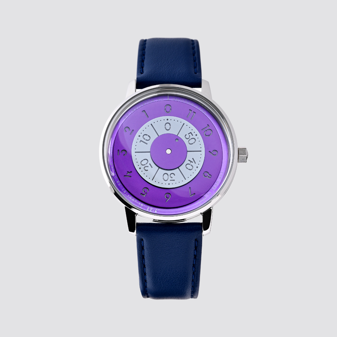 ANICORN Series K452 Space Automatic Watches - Umbra — Phthalo Purple