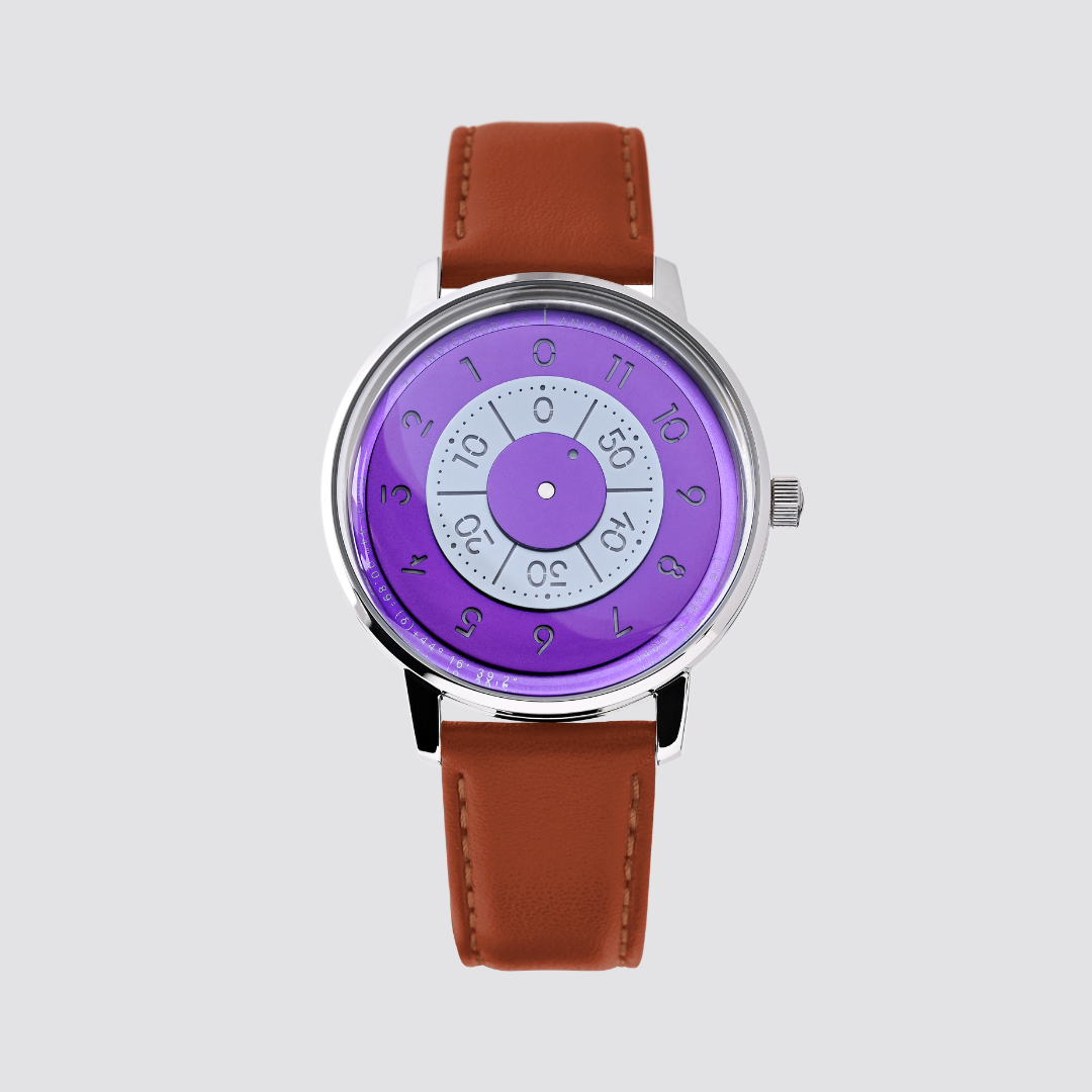 ANICORN Series K452 Space Automatic Watches - Umbra — Phthalo Purple