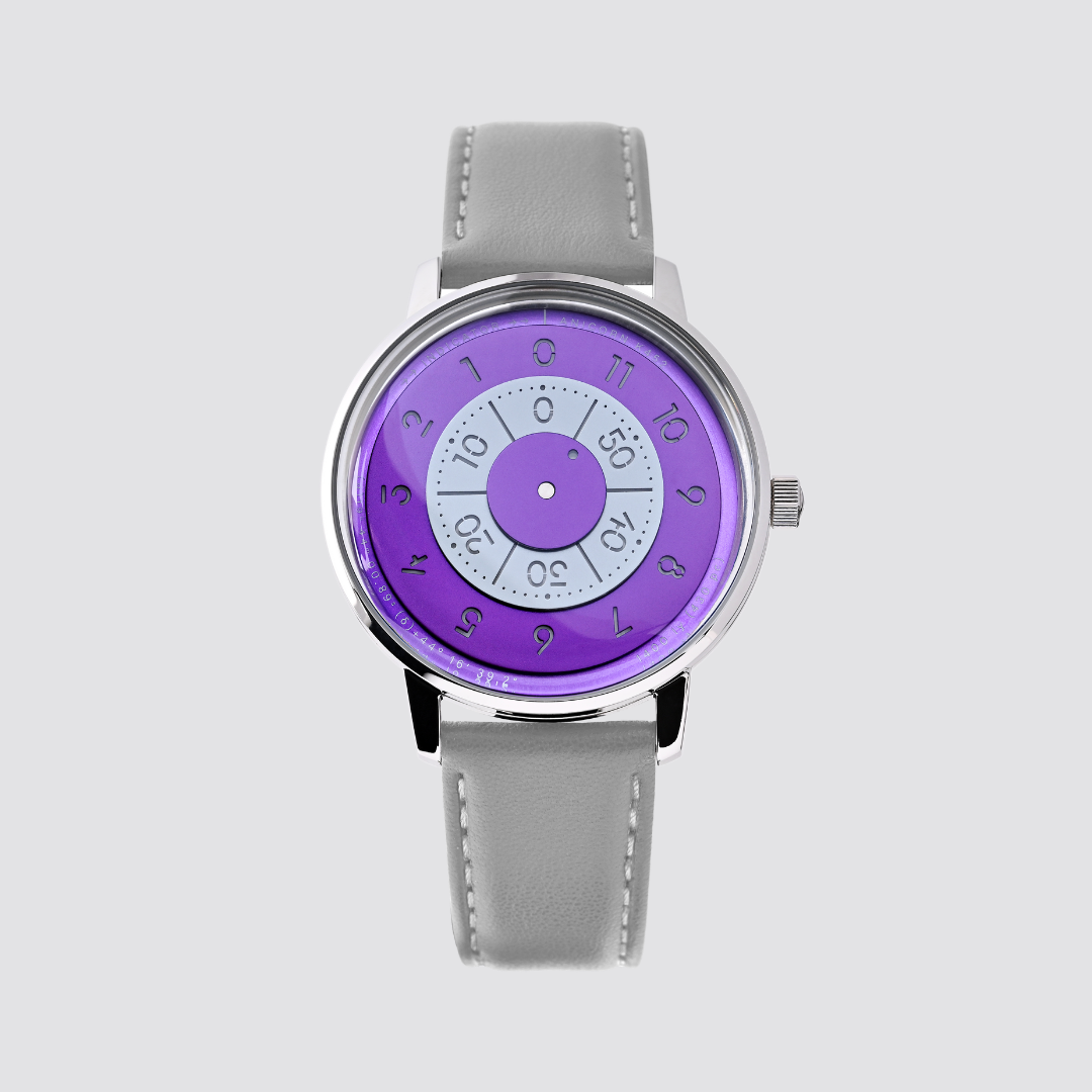ANICORN Series K452 Space Automatic Watches - Umbra — Phthalo Purple