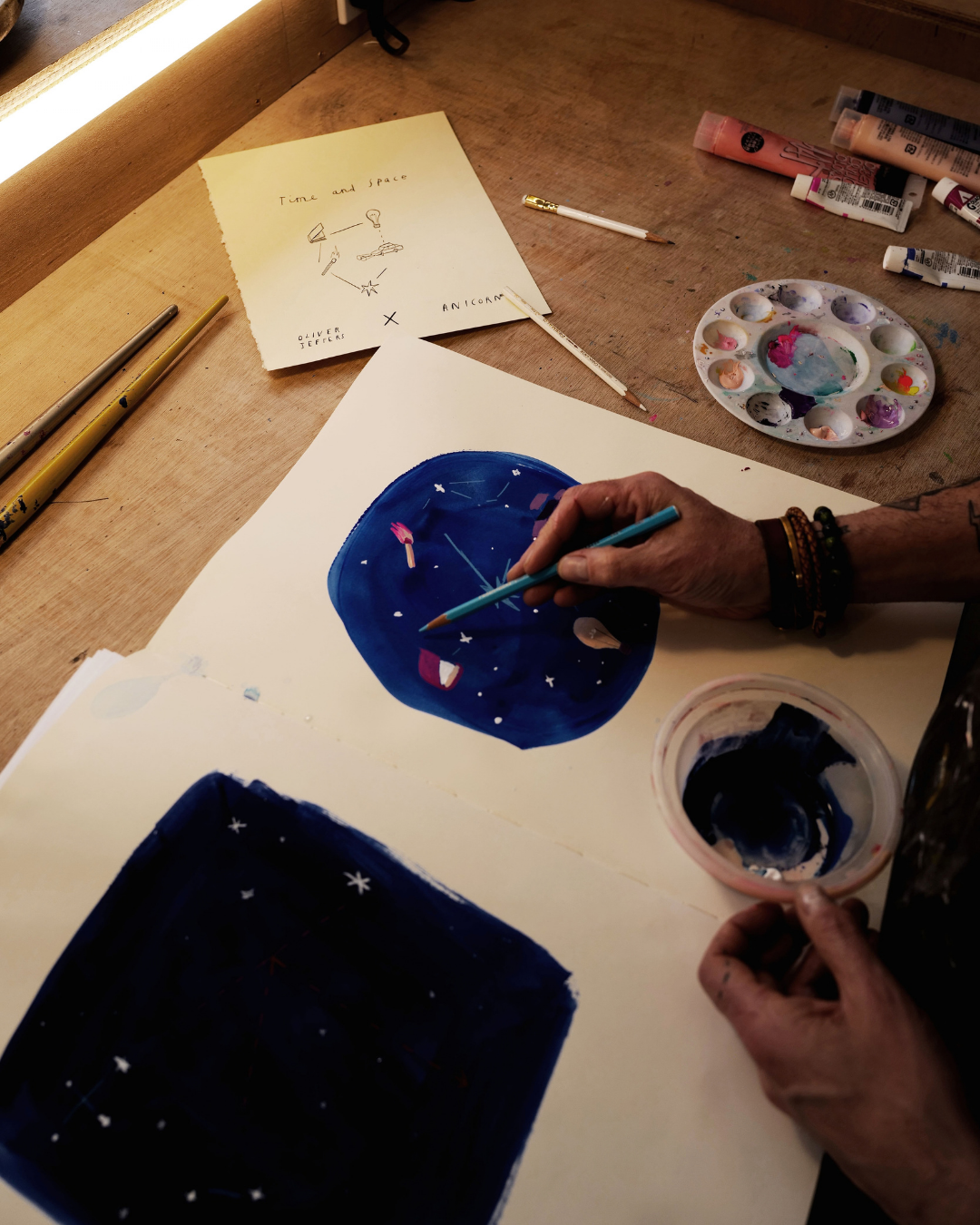 OLIVER JEFFERS x ANICORN – TIME AND SPACE Watch – Anicorn