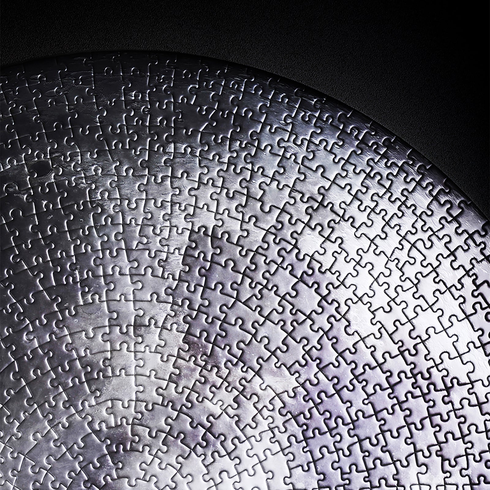 Moon☆ MOON 1,000 Piece Round Moon Puzzle by Blue Kazoo