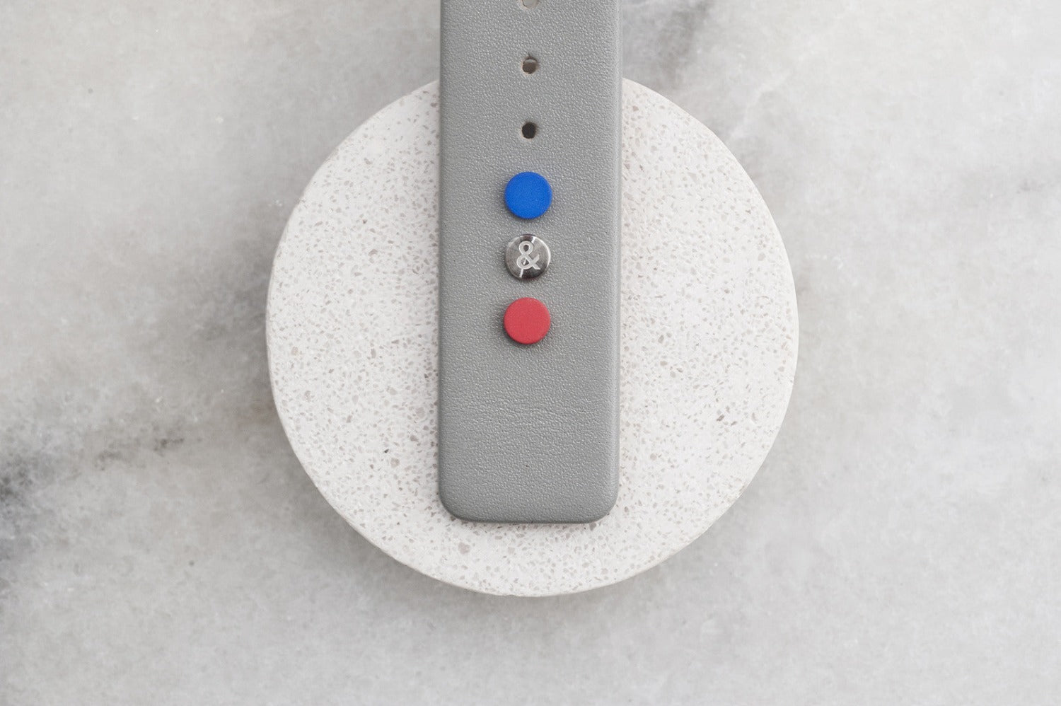 He & She - Leather strap with planet buttons (For series K452 & 000) - Anicorn