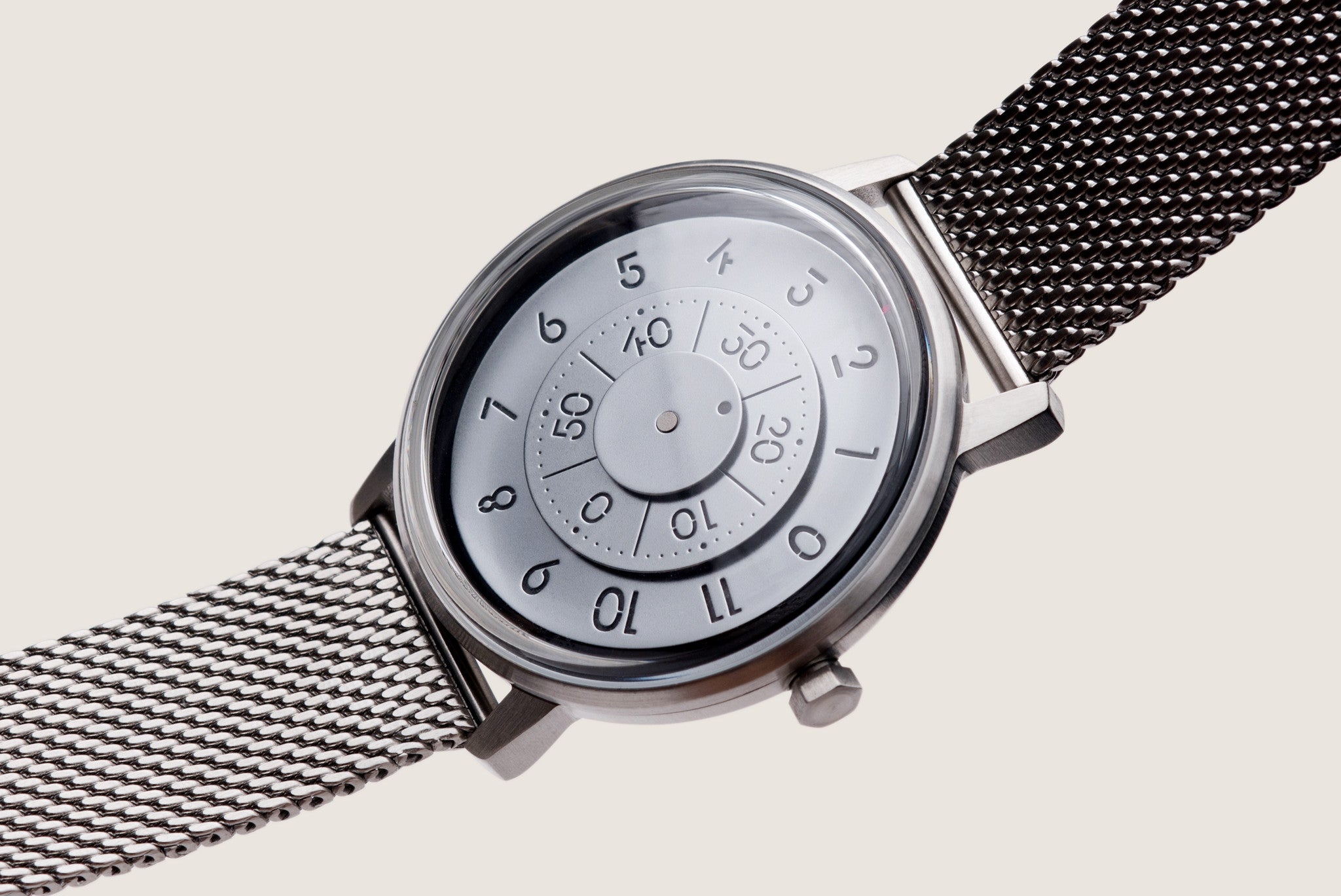 Milanese Mesh Watch Bracelet - Brushed Steel (For series K452 & 000) - Anicorn