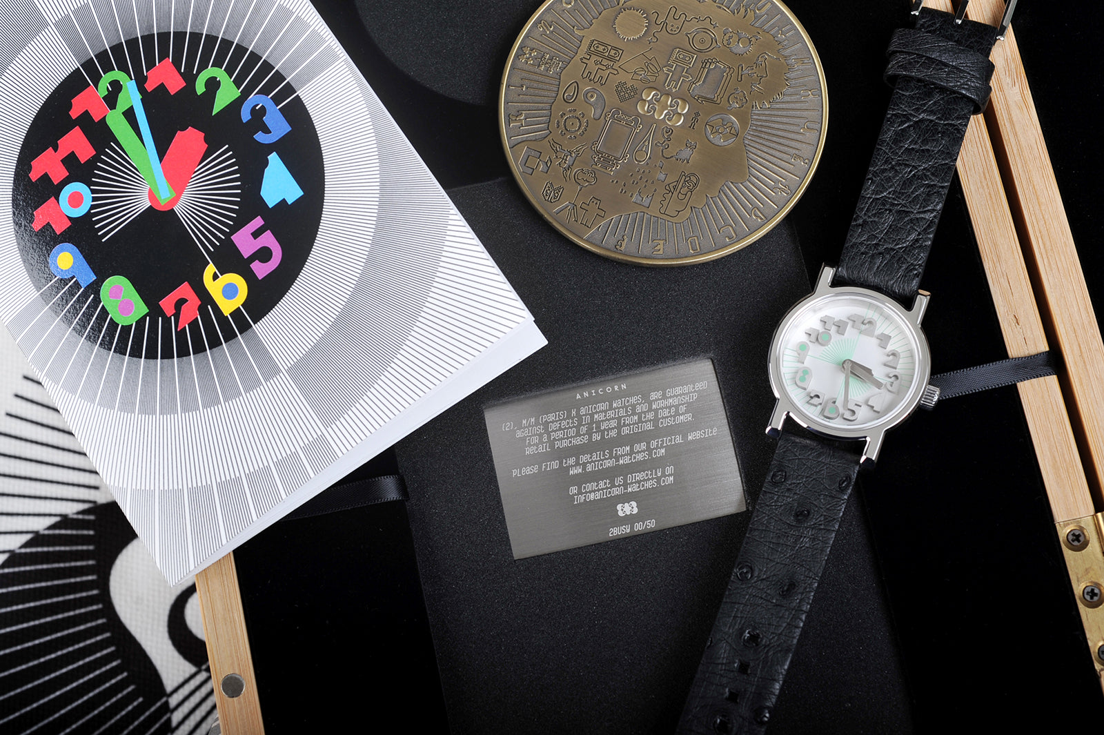 M/M Paris x Anicorn "2" collection - Timepiece "2BUSY" (50pcs worldwide)