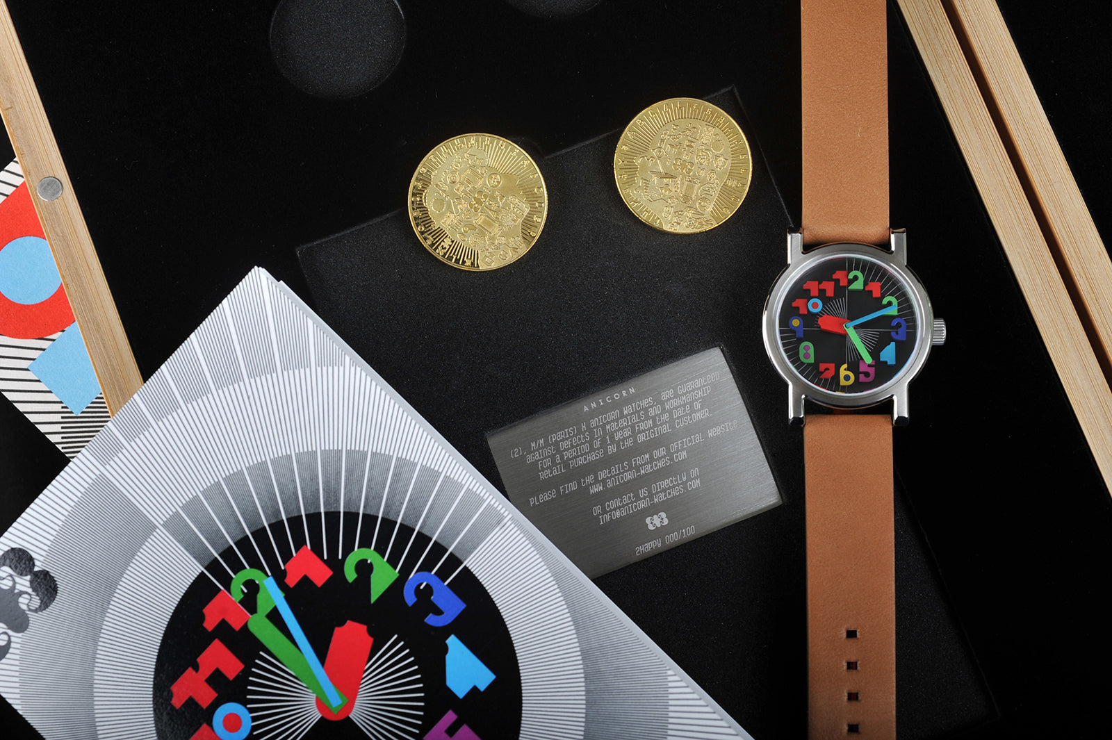 M/M Paris x Anicorn "2" collection - Timepiece "2HAPPY" (100pcs worldwide)