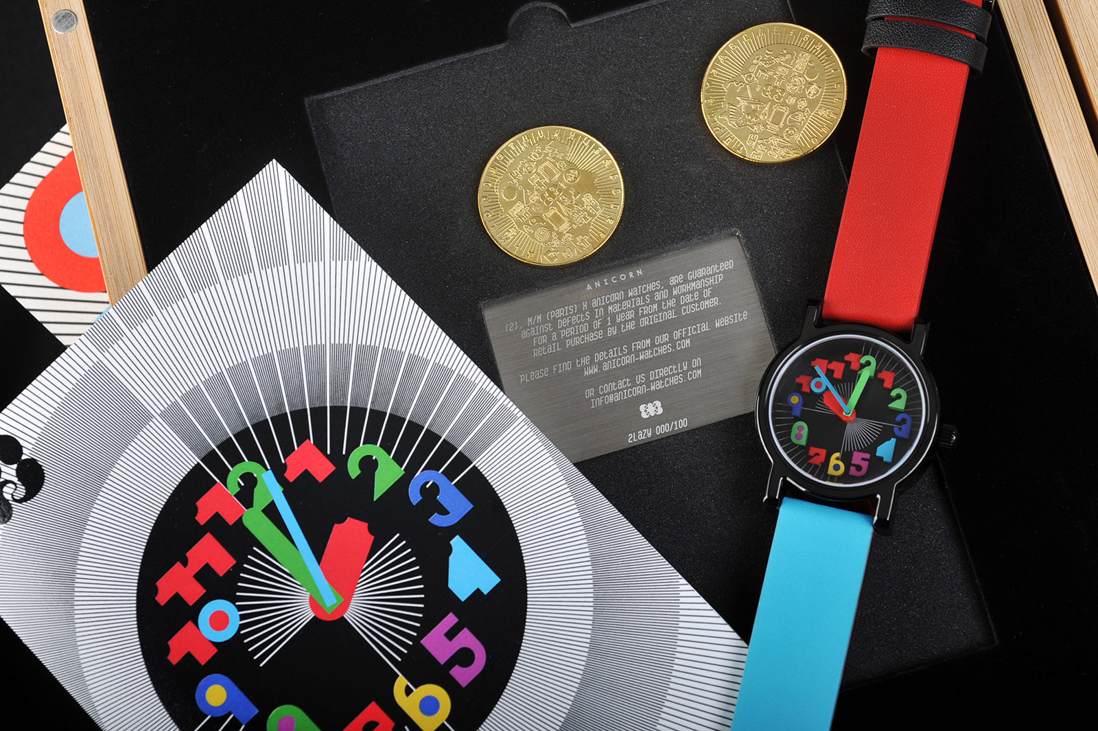 M/M Paris x Anicorn "2" collection - Timepiece "2LAZY" (100pcs worldwide)