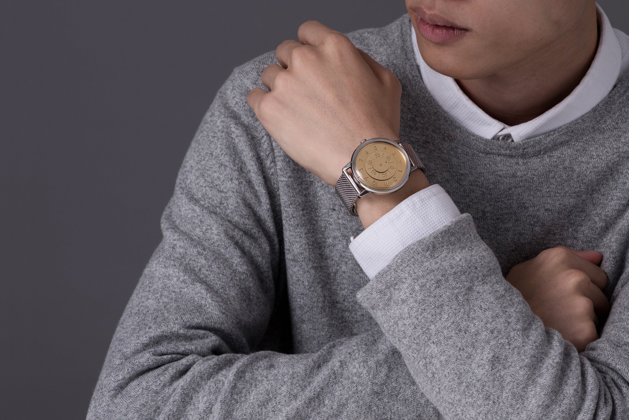 Milanese Mesh Watch Bracelet - Polished Steel (For series K452 & 000) - Anicorn