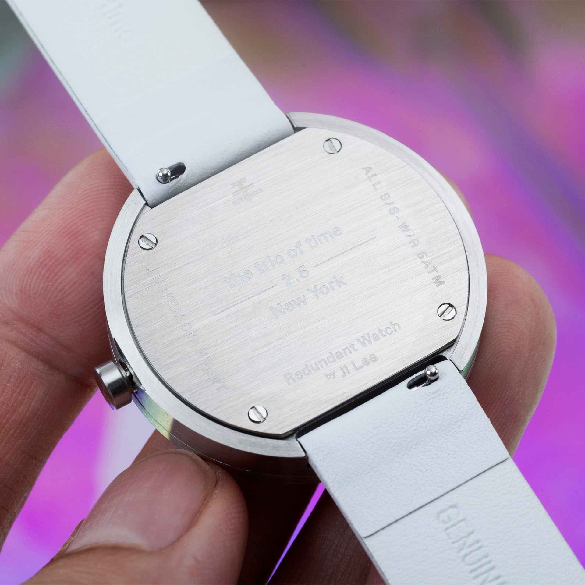 TTT#2.5 - New York - Redundant Watch - White