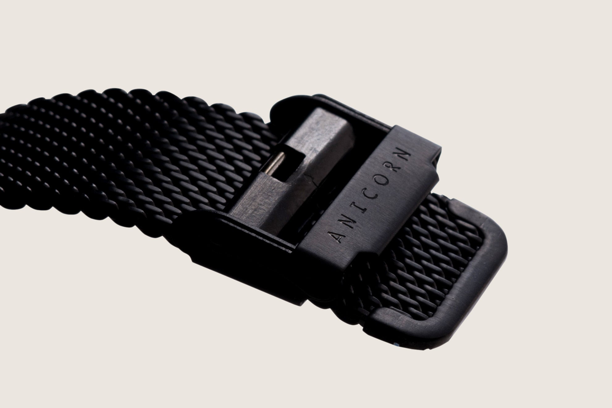 Milanese Mesh Watch Bracelet - PVD Black plating Steel (For series K452 & 000) - Anicorn