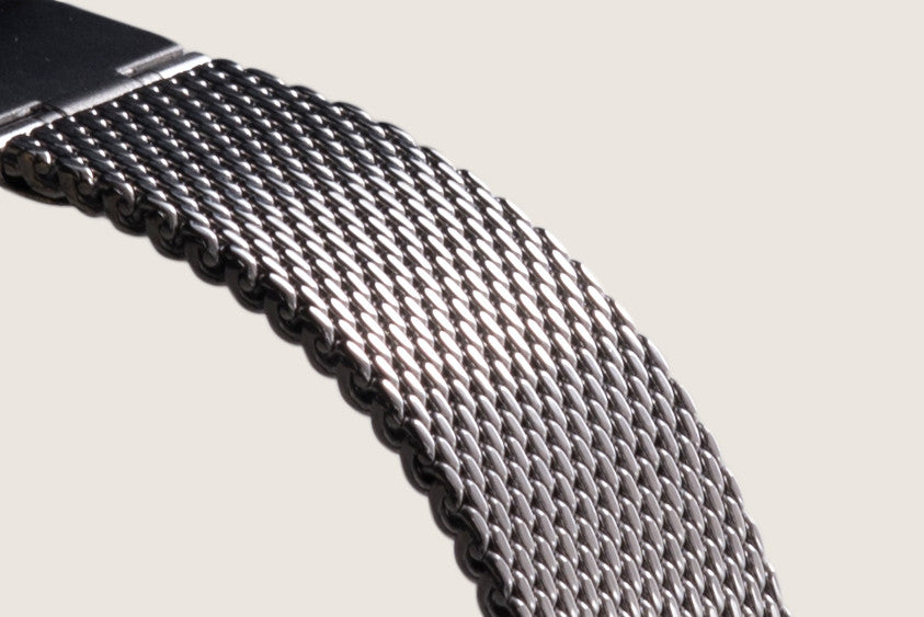 Milanese Mesh Watch Bracelet - Polished Steel (For series K452 & 000) - Anicorn