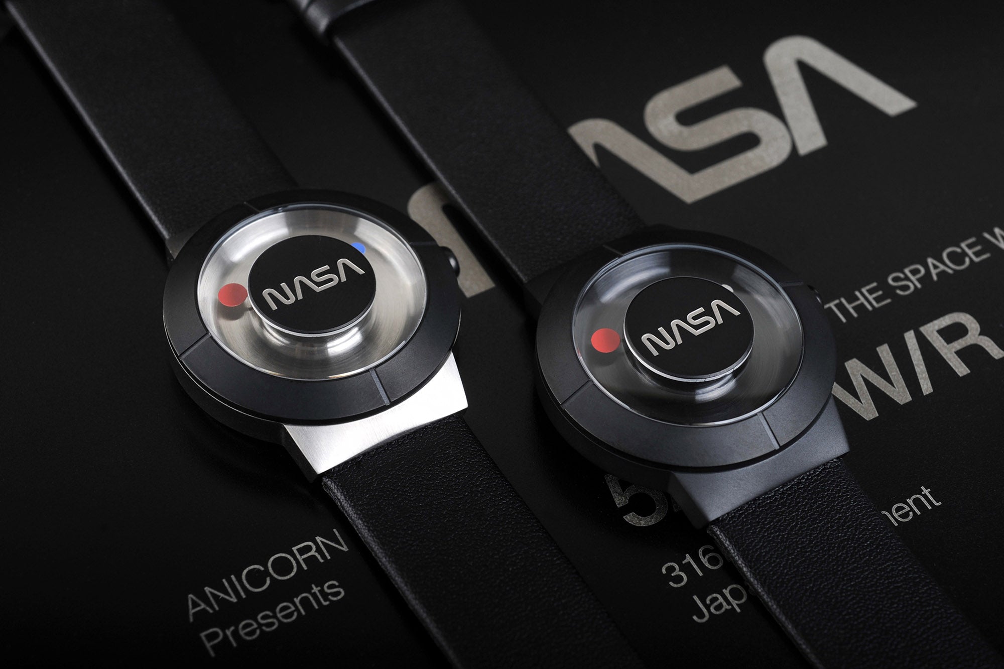 The Space Watch by Richard Danne (Father of the NASA Design Program) - Jet Silver