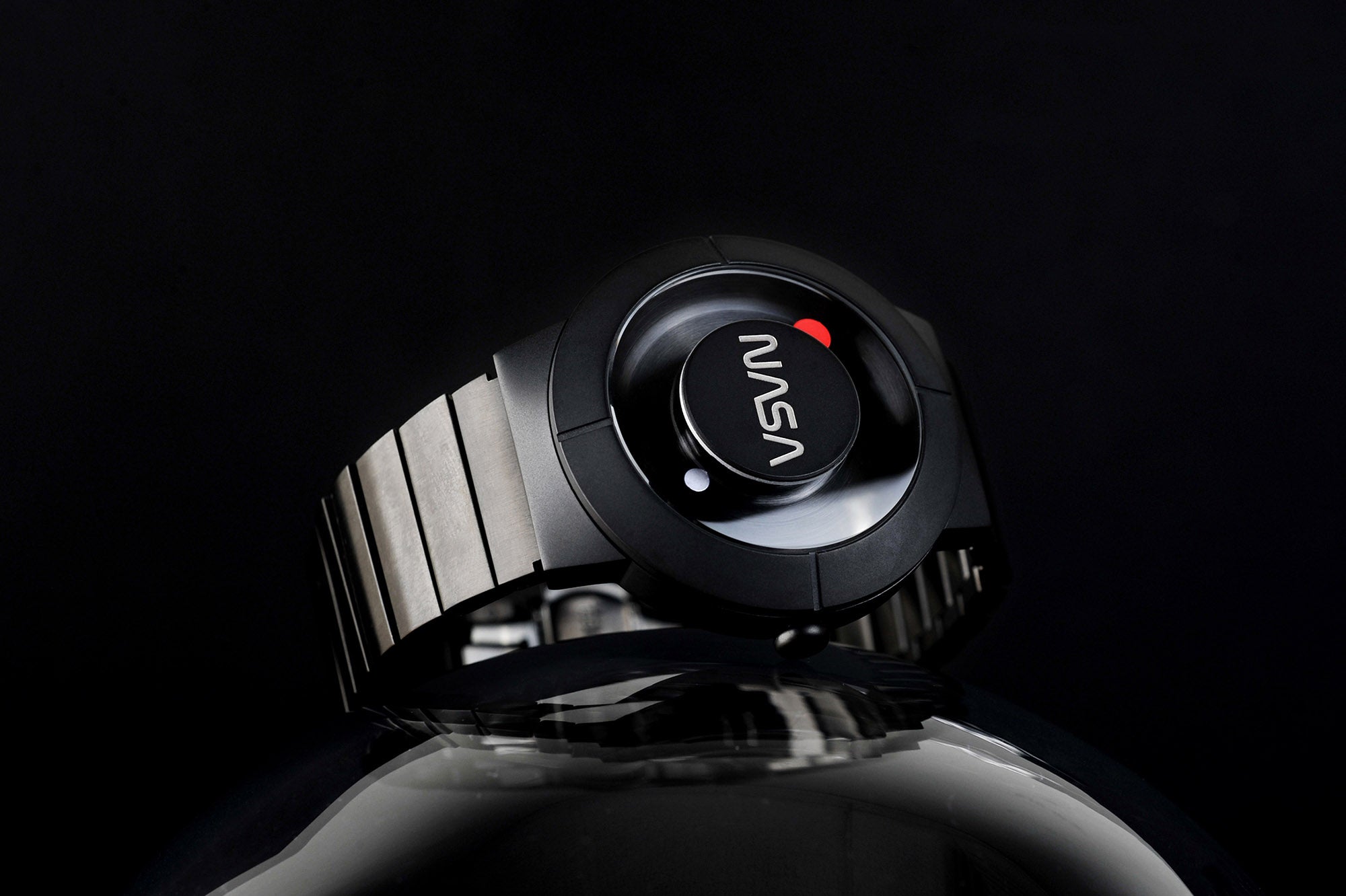The Space Watch by Richard Danne (Father of the NASA Design Program) - Space Black