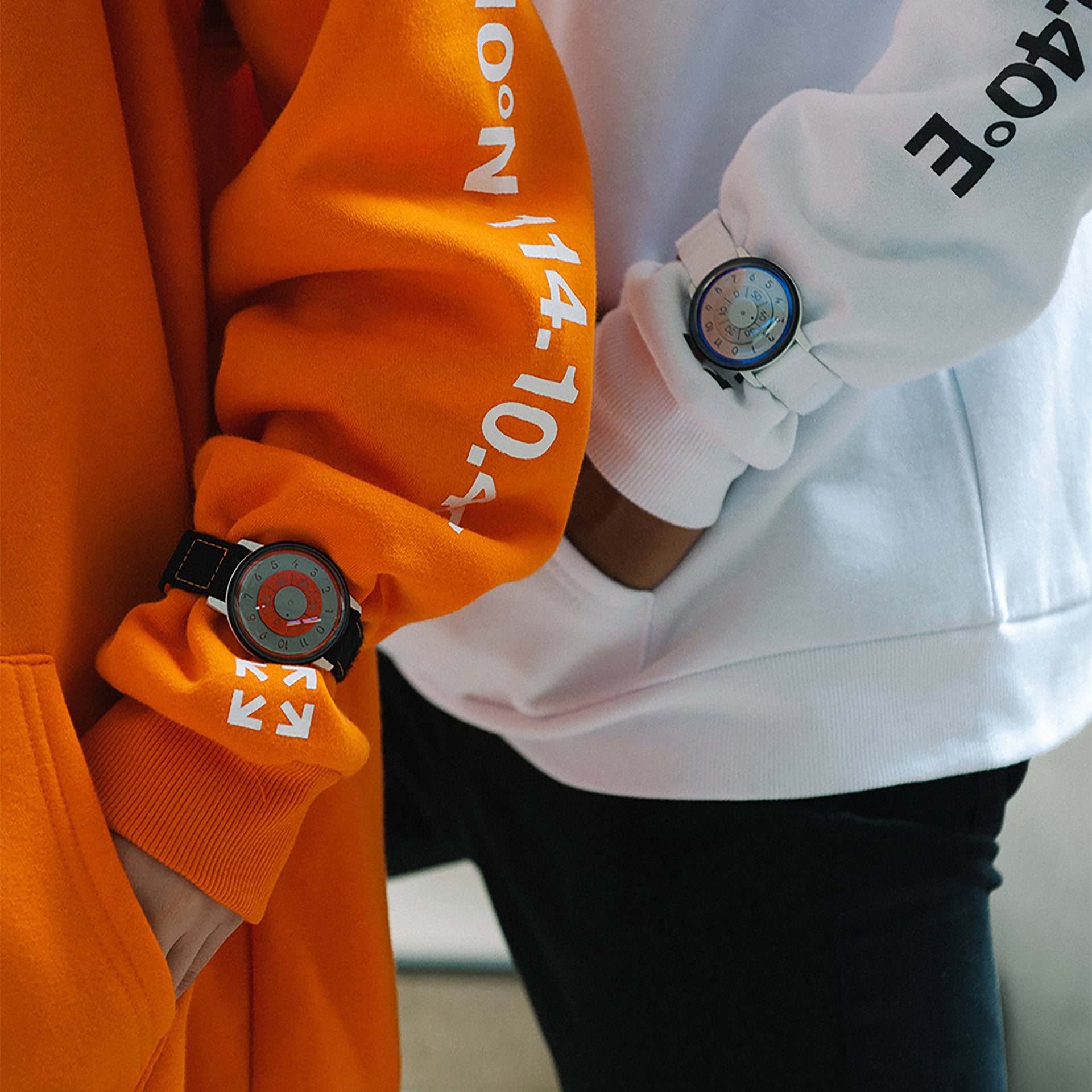 Nasa best sale sweater orange