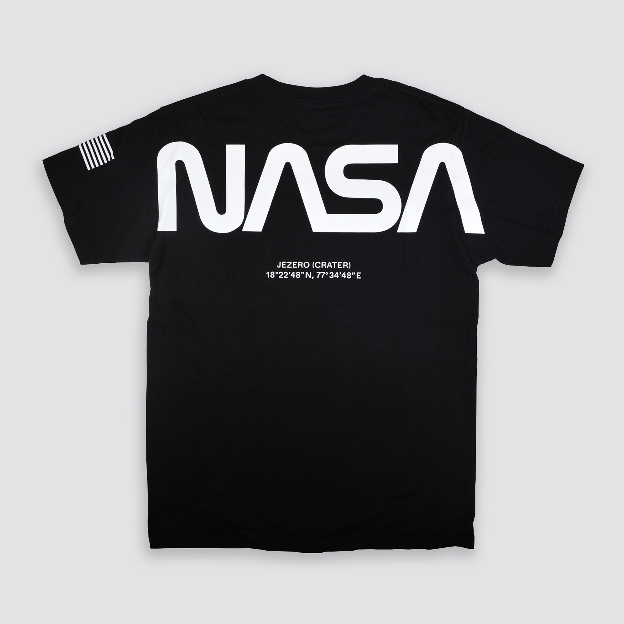 Limited MARS MISSION heavyweight T-shirt with extra large NASA logo print. The garment is knit from 100% American cotton (6oz) with premium comfort and better fit.