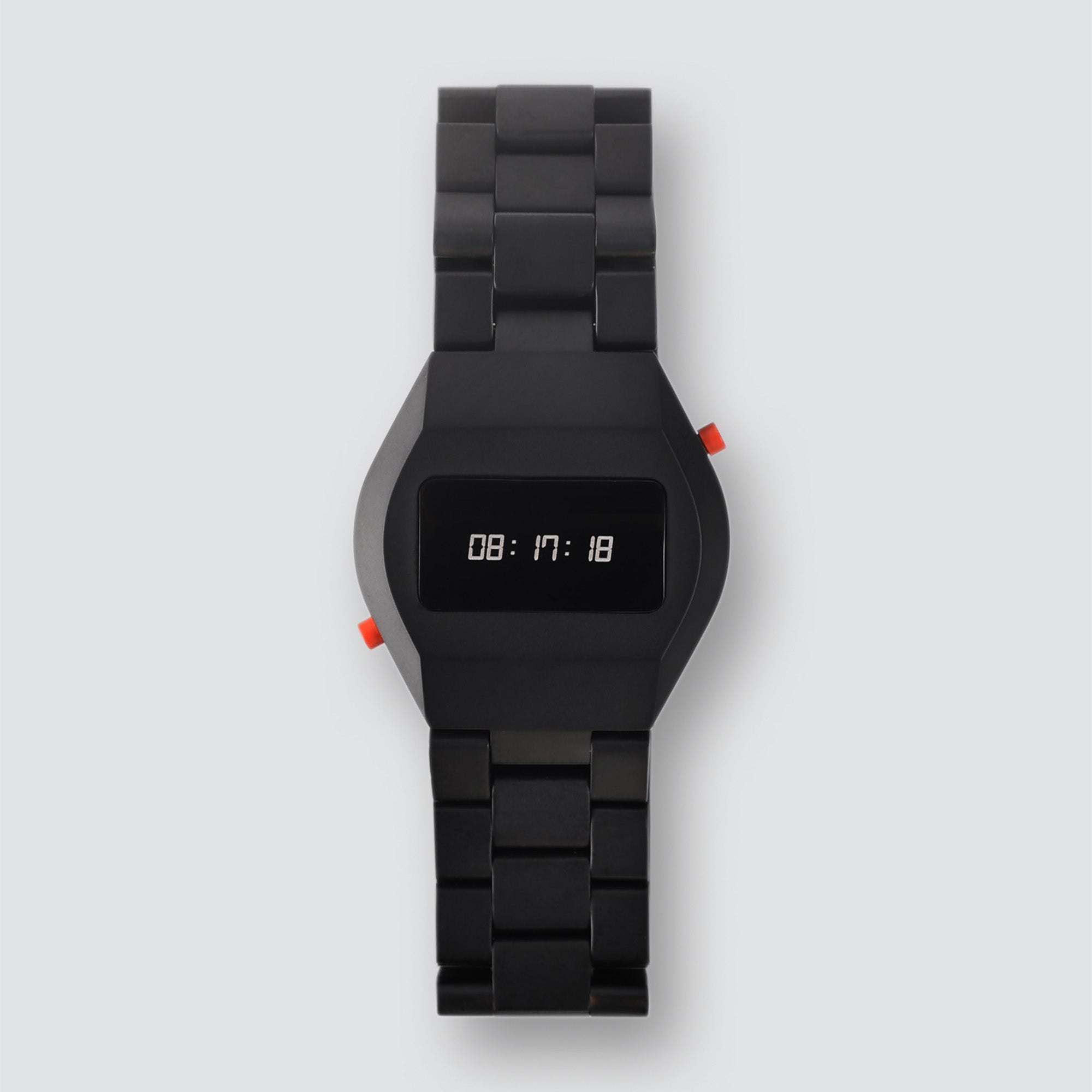Note Less Watch TIME:LESS:NESS - 1970 - The digital watch (Bracelet - Black) – Anicorn