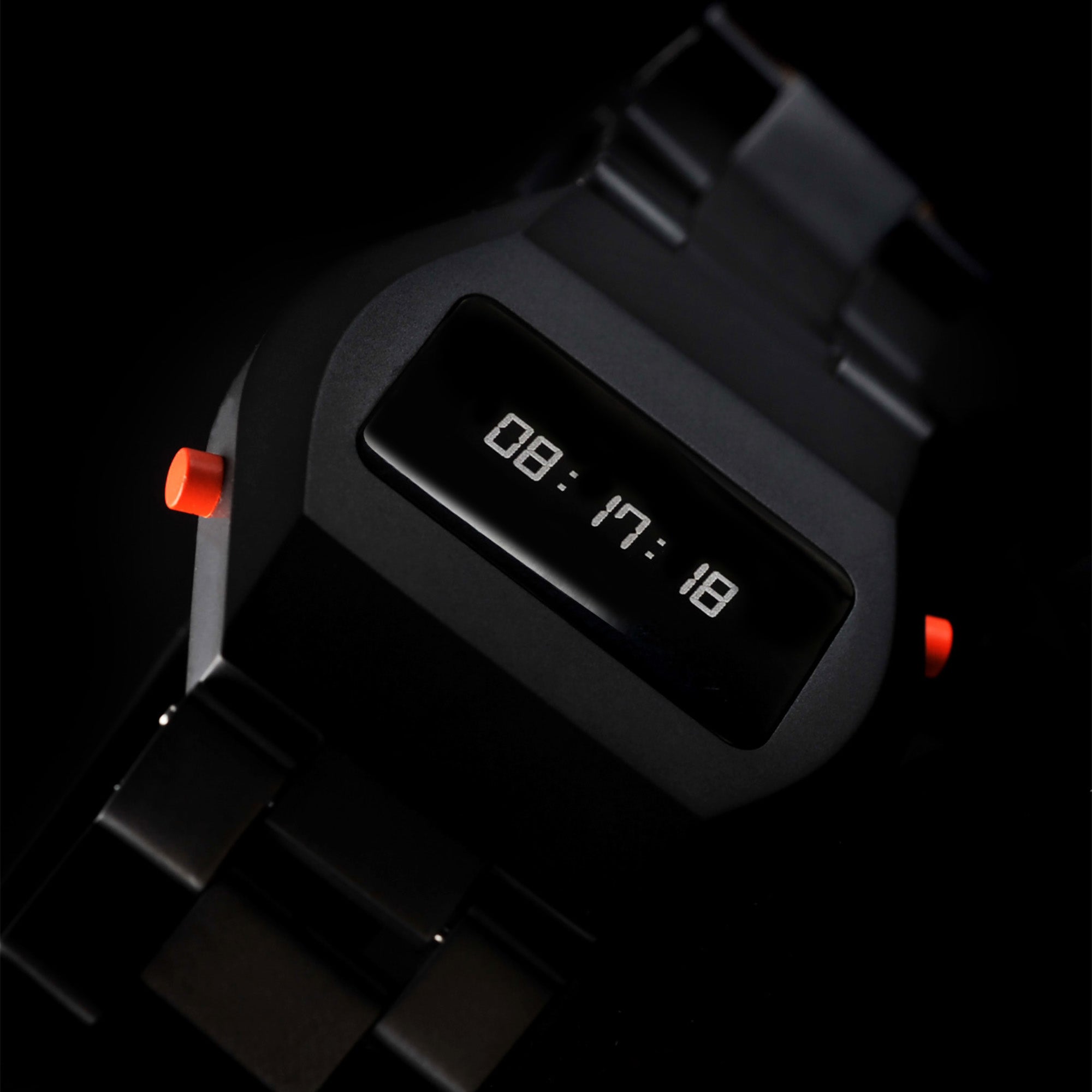 TIME:LESS:NESS - 1970 - The digital watch (Bracelet - Black)