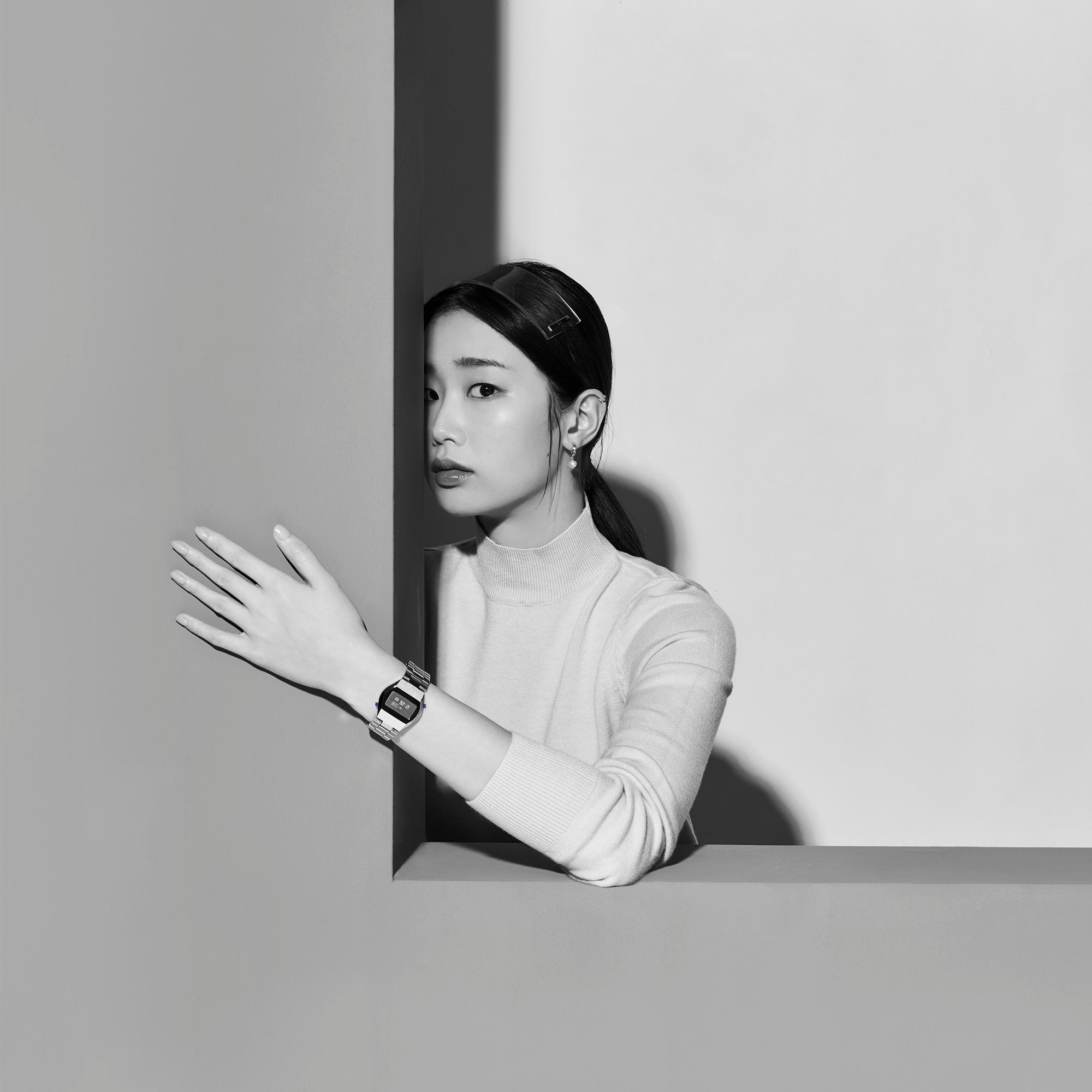 TIME:LESS:NESS - 1970 - The digital watch (Bracelet - Black)